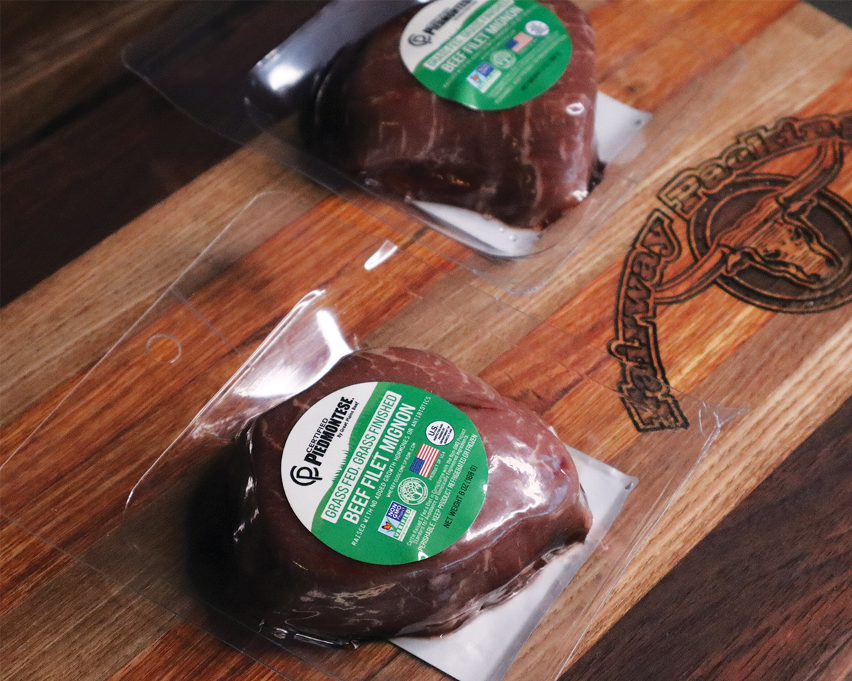 Certified Piedmontese Grass Fed Beef Filet