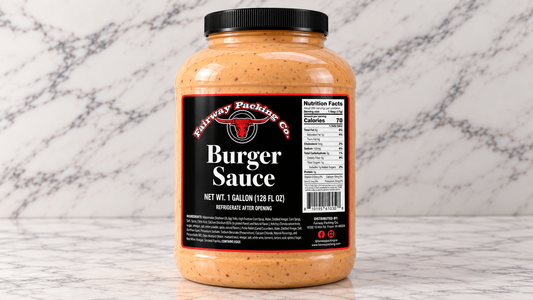 Coming Soon: Fairway Packing Burger Sauce — Now Built for Foodservice