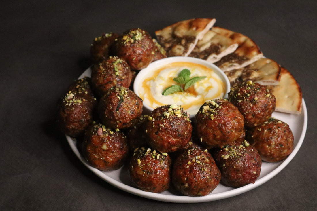 Lamb Meatballs & Whipped Feta