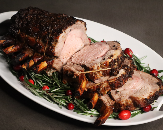 Herb Crusted Pork Rib Roast