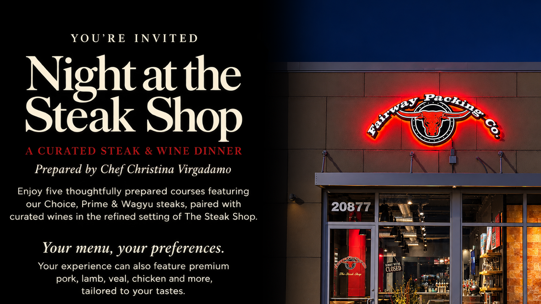 A Night at The Steak Shop Is Back: Private Event Bookings Are Now Open