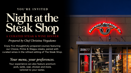 A Night at The Steak Shop Is Back: Private Event Bookings Are Now Open