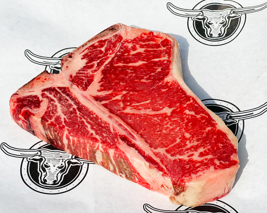 10pc Dry-Aged USDA Prime T-Bone Steaks 16-18oz