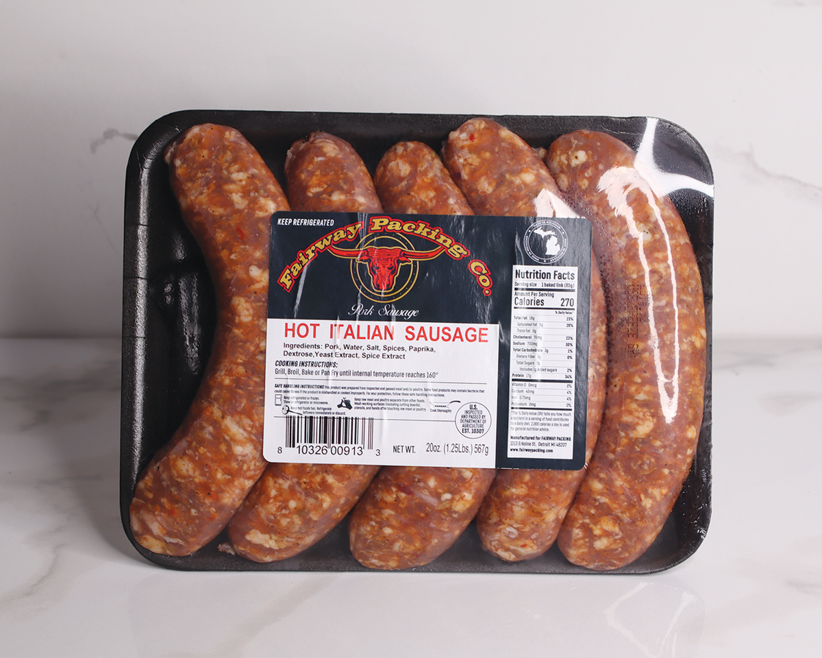 Spicy Italian Hot Sausage
