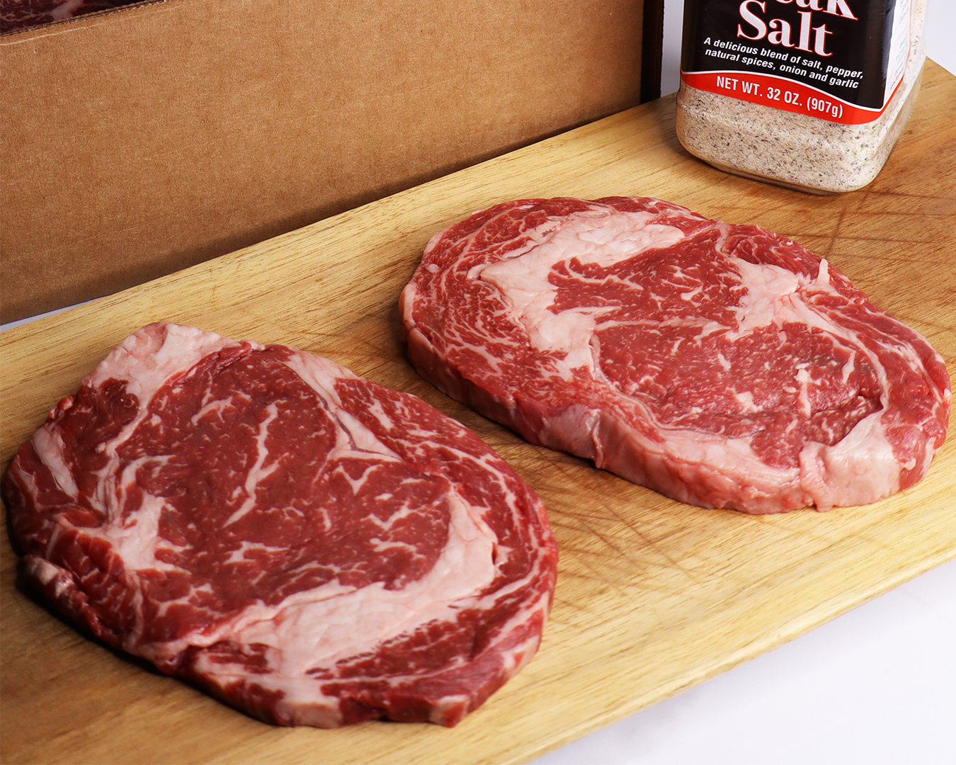 Choice & Prime Middle Ribeye Steak Full Case