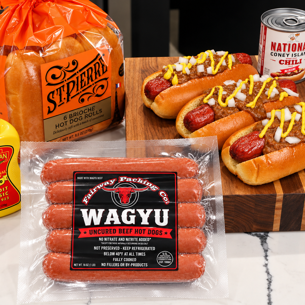 Wagyu Beef Hot Dogs