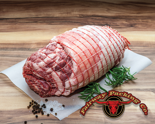 All Natural Boneless Rolled and Tied Domestic Lamb Leg